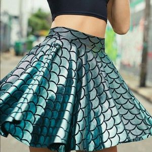 Mermaid Cheerleader Skirt